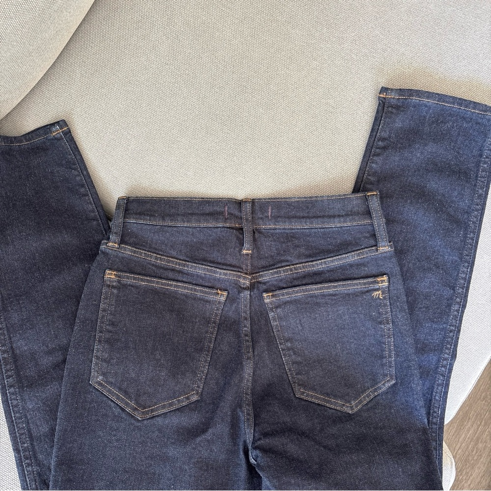 Madewell Stovetipe-  Indigo Straight Leg Jeans 25 BNWT - Picture 12 of 13